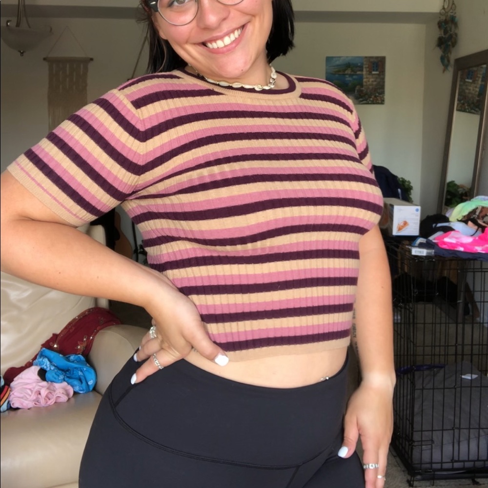 Sweater Crop Top